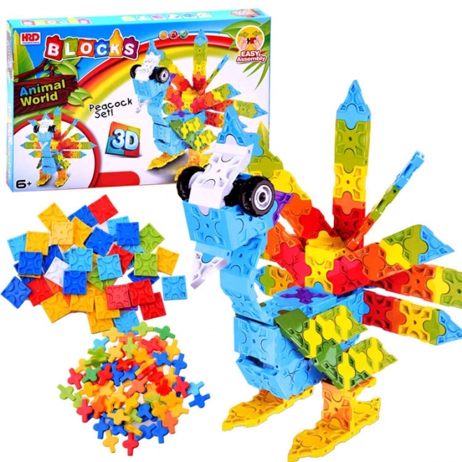 Barevné kreativní 3D kostky PAW