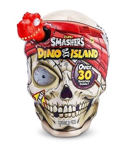 Obří dinosauří lebka Smashers Dino Island