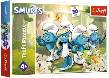 Puzzle Šmoulí Dobrodružství