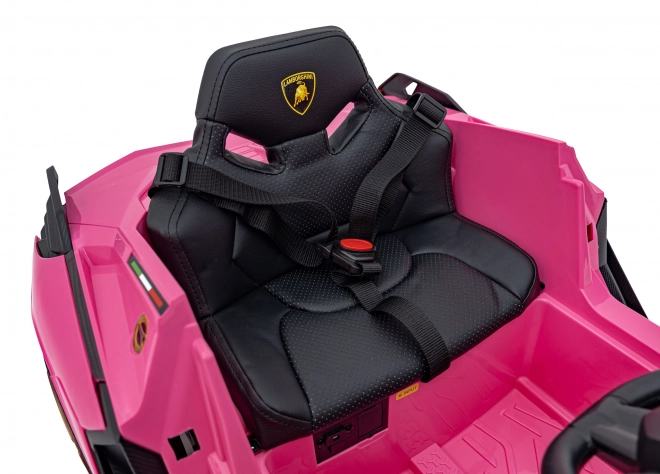 Lamborghini SIAN dětské auto na baterii s ovladačem – Růžové