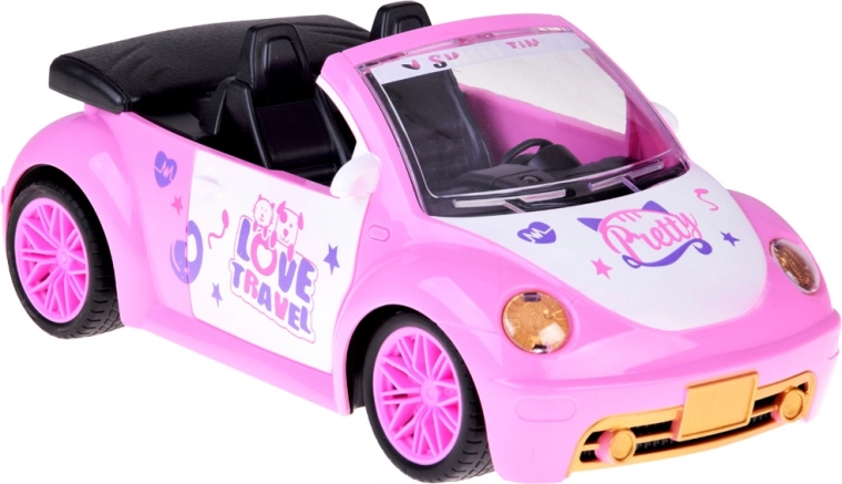 Stylový růžový design pro panenky