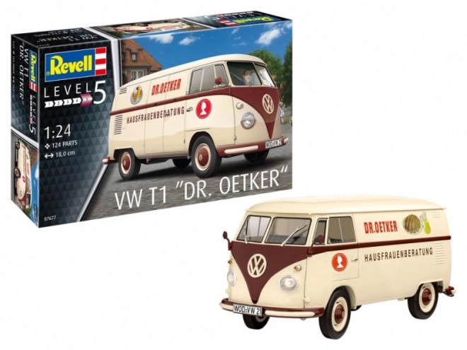 Model auta 1/24 VW T1 Dr. Oetker