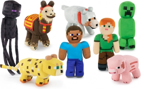 Minecraft plyšová hračka – oficiální licencovaný merch