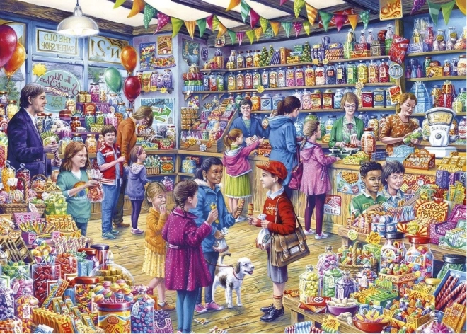 GIBSONS Puzzle Stará cukrárna XL 500 dílků