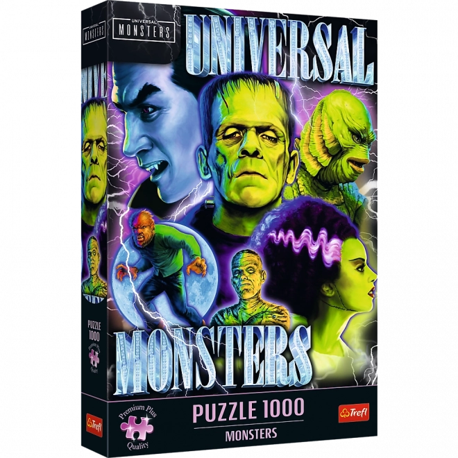 Puzzle 1000 dílků monstři Trefl