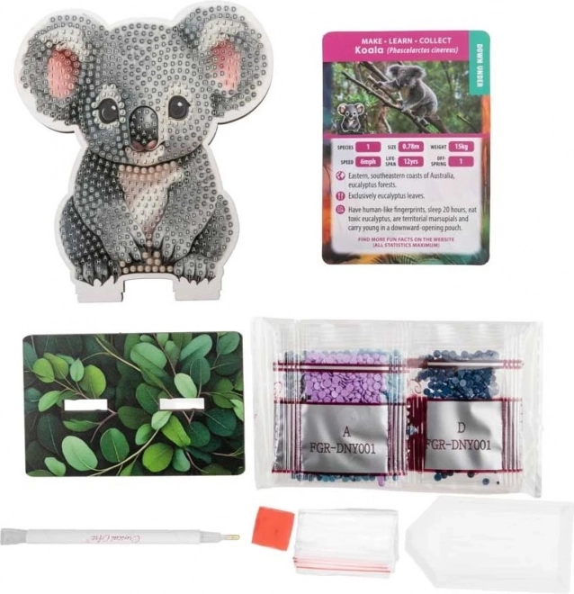 Diamantové malování Koala CRYSTAL ART
