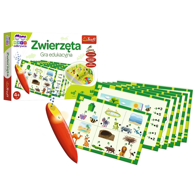 Zvířata Magická hra s tužkou