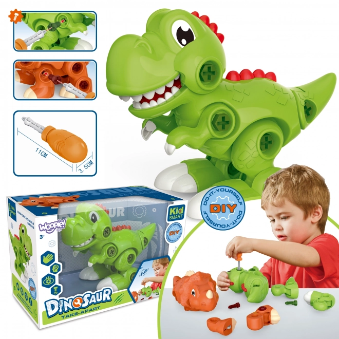 Dinosaurus k sestavení s šroubovákem
