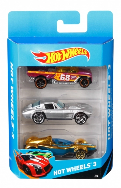 Hot Wheels autíčka sada 3 ks