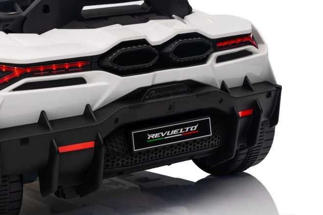 Dětský elektrický vůz Lamborghini Revuelto bílý