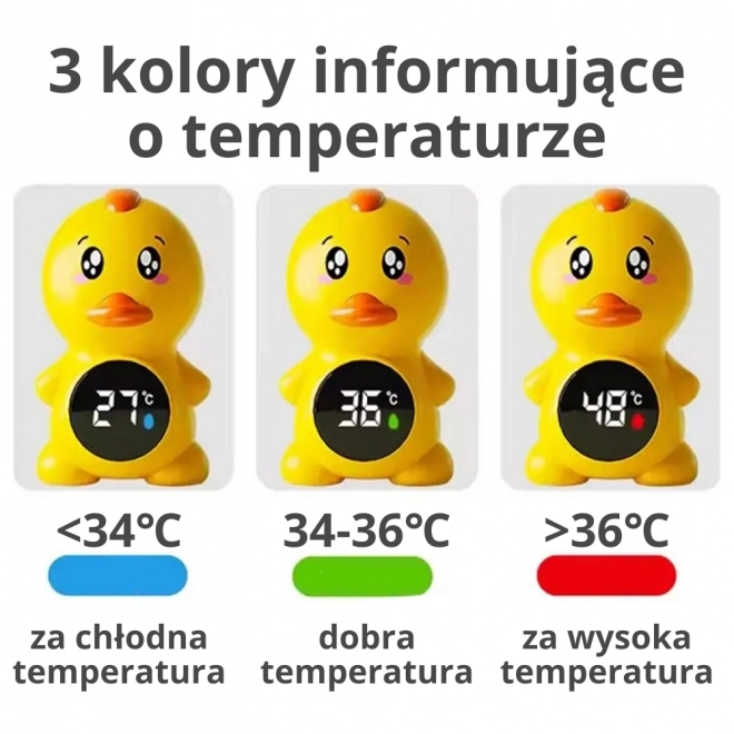 Woopie kachnička dětský teploměr na vodu