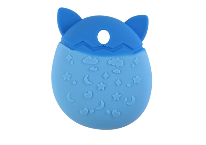 Silikonové pouzdro na Tamagotchi ve tvaru modré kočky