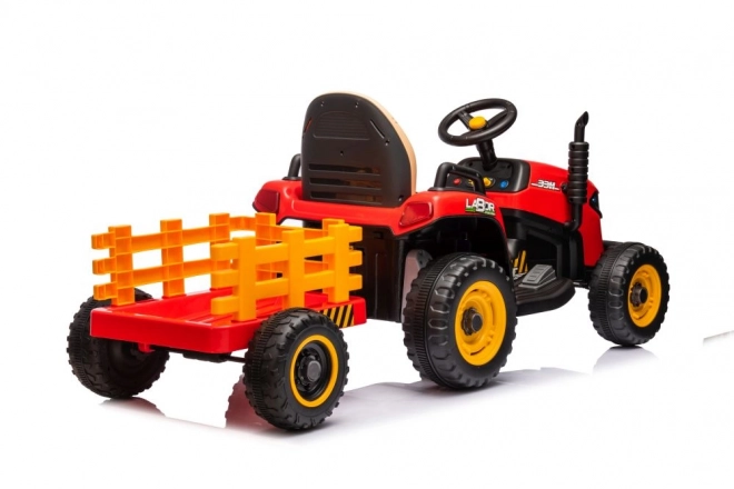 Bateriový traktor BBH-030 červený