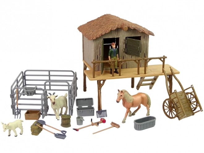 Farma s koňmi DIY stavebnice