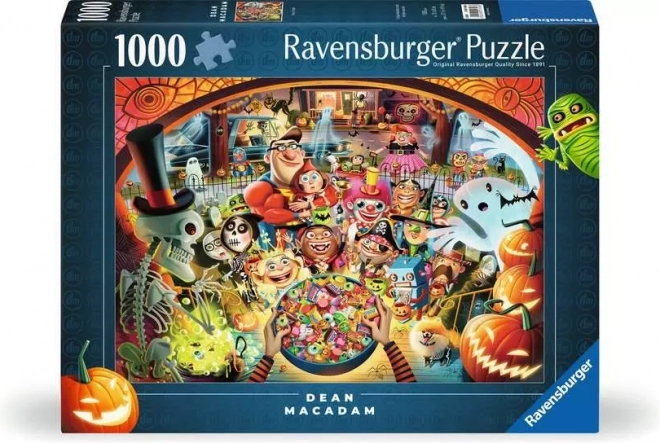 Puzzle Halloweenské koledování 1000 dílků