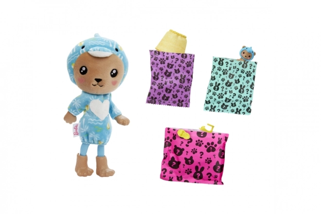 Panenka Barbie Cutie Reveal Chelsea Teddy Bear - Delfín