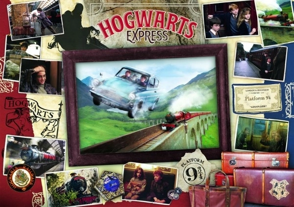 Puzzle Harry Potter Bradavický expres 934 dílků