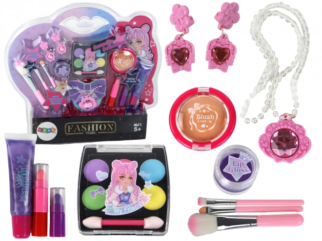 Beauty Set Make-up Kosmetika Šperky - 18 dílů