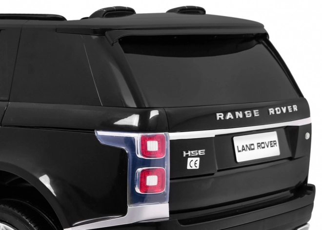 Range Rover HSE 2místné dětské auto černé + dálkové ovládání + 5 ks pásů + audio panel + LED dioda