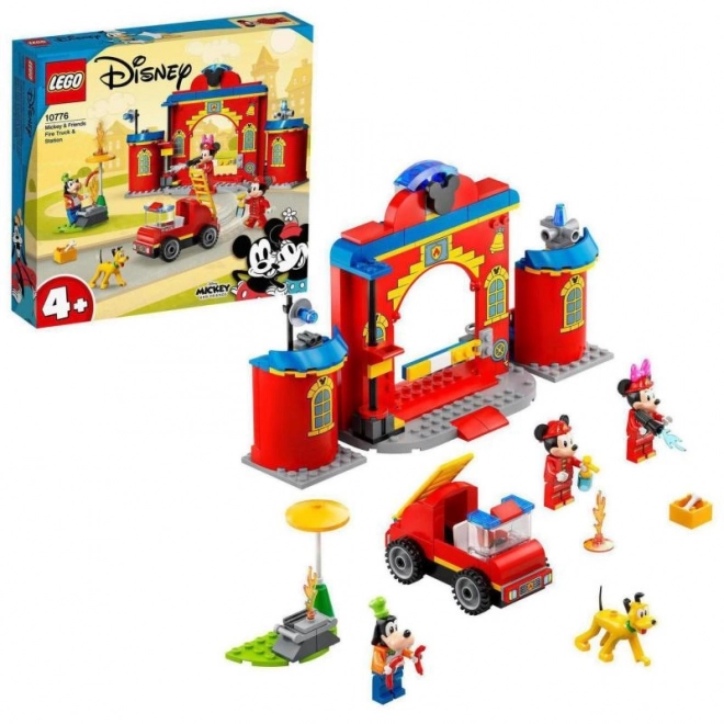 LEGO Mickey & Friends 10776 Hasičská stanice a auto Mickeyho a přátel