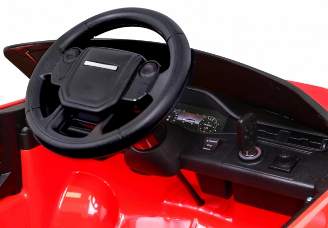 Elektrické autíčko Range Rover Evoque červené