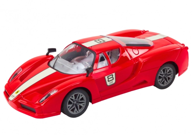 Sportovní auto na dálkové ovládání 1:16 R/C červené