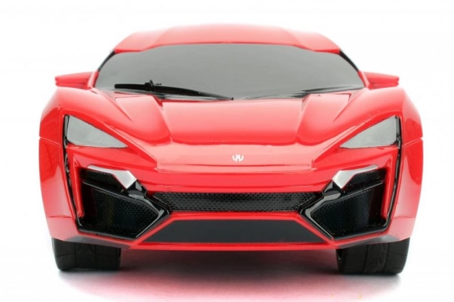 Rychle a zběsile auto na dálkové ovládání Lykan Hypersport