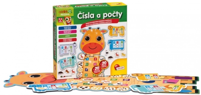 Lisciani dětské puzzle Čísla a počty