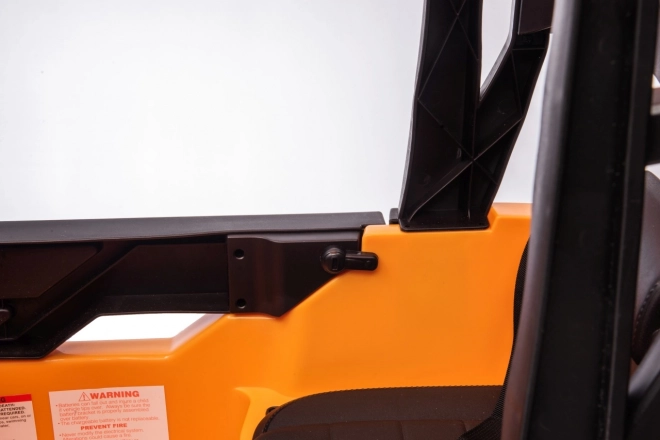 Dětský elektrický vysokozdvižný vozík JCB