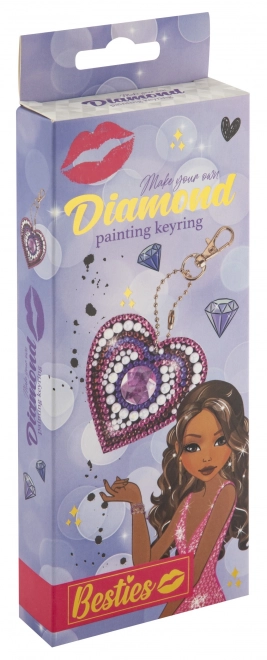 Diamantové Malování Přívěsek - Rty