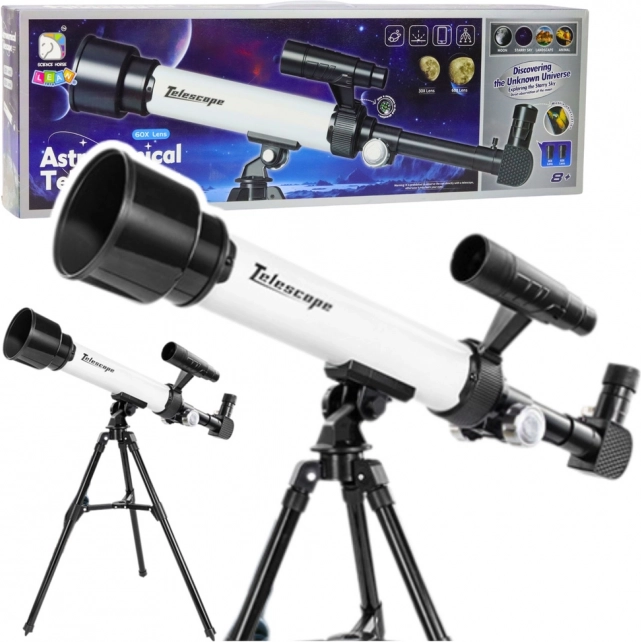 Dětský astronomický dalekohled s držákem na telefon