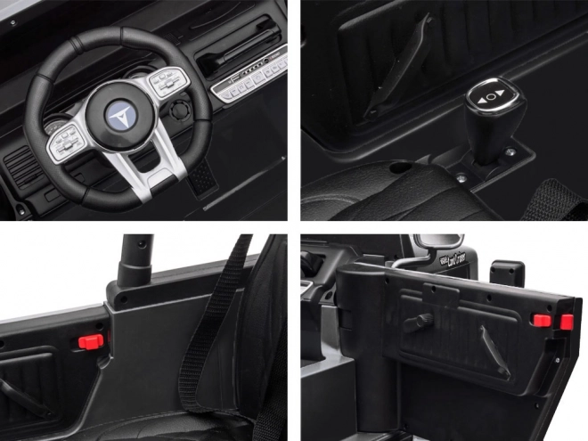 Dětské elektrické auto Toyota Land Cruiser – Černá