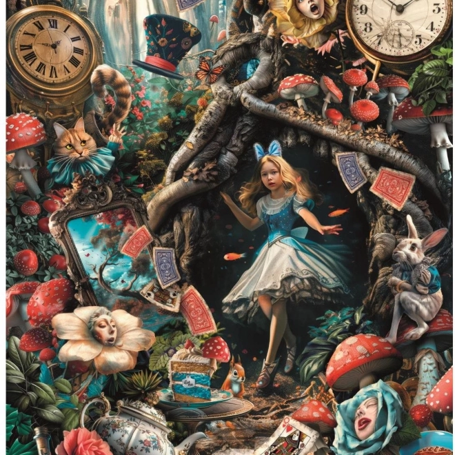 Clementoni Puzzle Další den ve Wonderlandu 1000 dílků