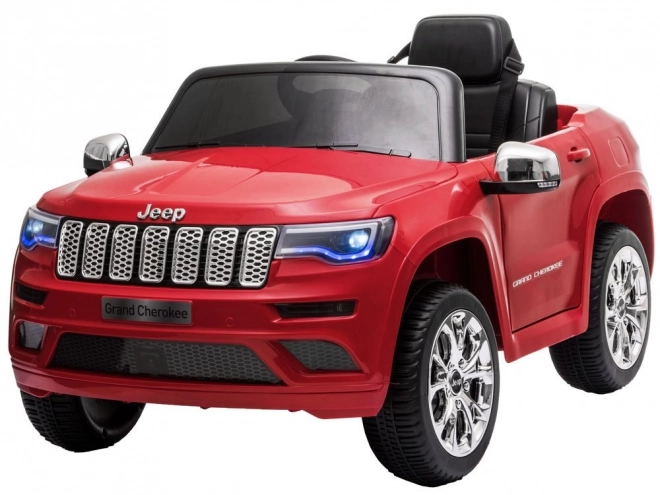 Dětské auto na akumulátor Jeep Grand Cherokee – Lakovaná červená