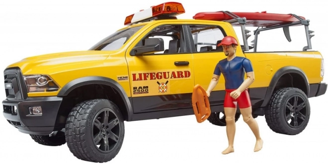 Bruder Dodge RAM pobřežní hlídka se záchranářem a příslušenstvím