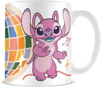 Keramický hrnek Lilo a Stitch Disco Ball 315 ml