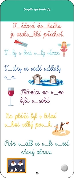 Moje první úkoly - Vyjmenovaná slova