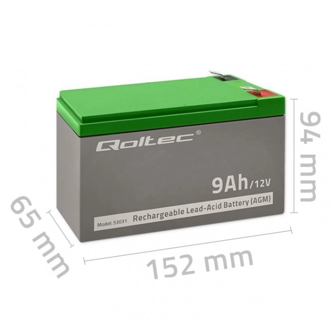 Gelová baterie | 12V | 9Ah | max.90A | AGM