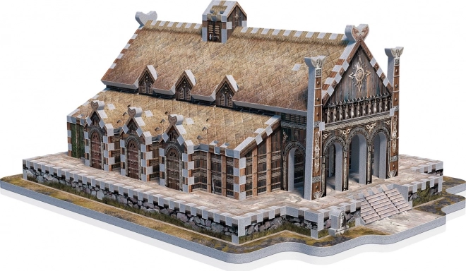 WREBBIT 3D puzzle Pán prstenů: Zlatá síň Edoras