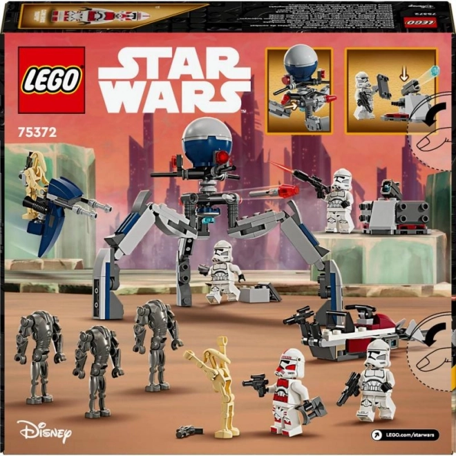LEGO® Star Wars™ 75372 Bitevní balíček klonového vojáka a bitevního droida