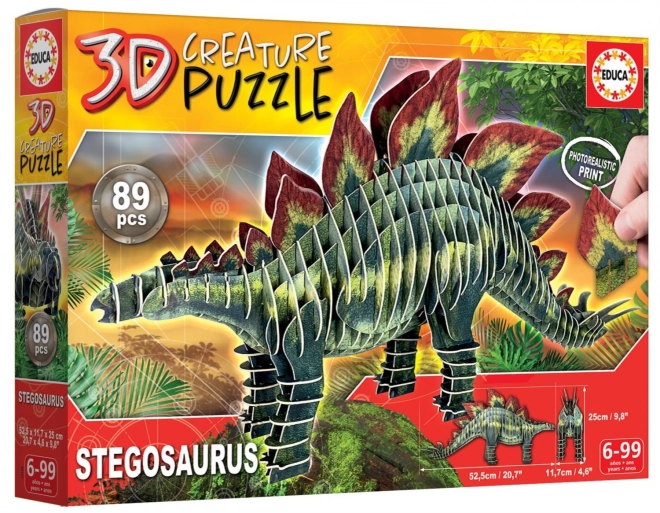 3D puzzle Stegosaurus