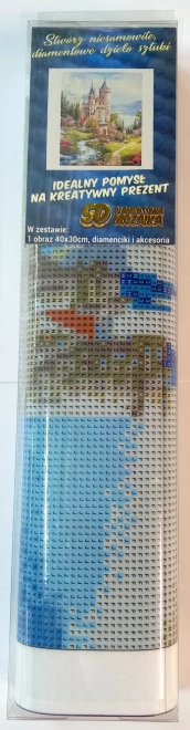 NORIMPEX Diamantové malování Pohádkový zámek II. 30x40cm