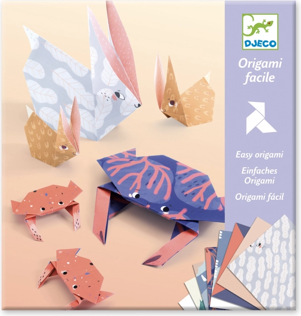 DJECO Origami Zvířecí rodinky