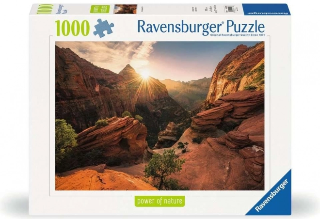 Puzzle Zion Canyon 1000 dílků