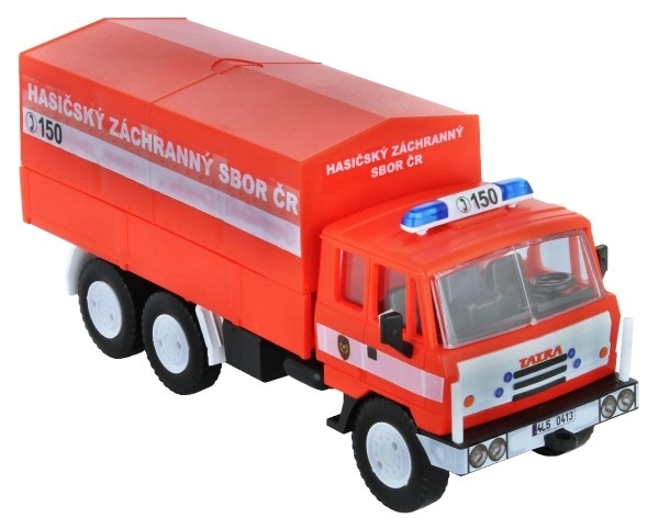 Stavebnice Monti System MS 74 Tatra 815 hasiči ČR 1:48 v krabici 22x15x6cm