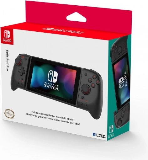 nintendo switch split pad pro černý
