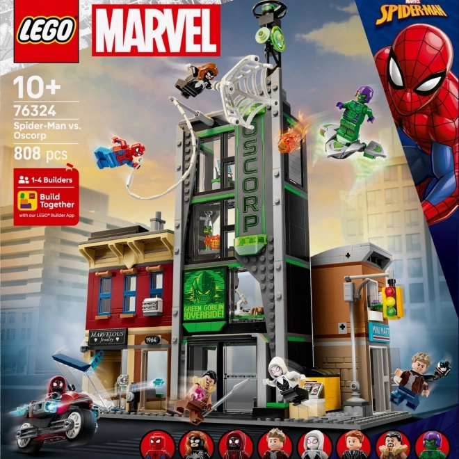 Sada LEGO Marvel Spider-Man a Oscorp