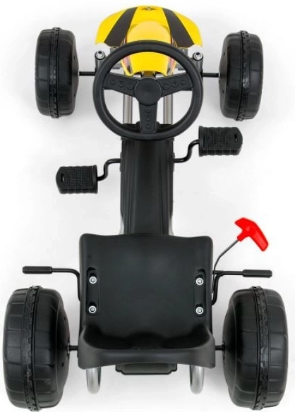 Pedálová motokára Viper – červená