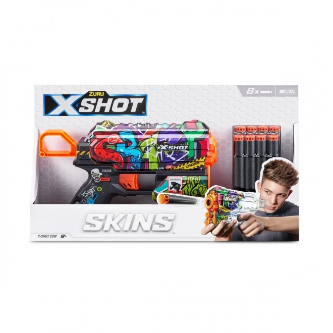 Odpalovací zařízení SKINS FLUX (8 šipek) Model B Odpalovací zařízení