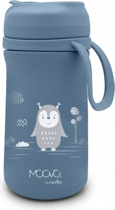 Dětská termoska s brčkem 350 ml – Powder Blue